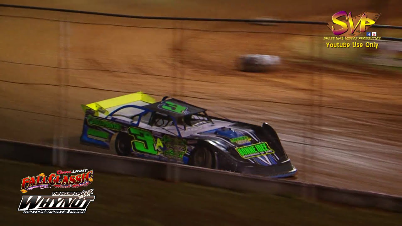 Fall Classic Super Late Model Qualifying Whynot Motorsports Park Oct  27 & 28 , 2017