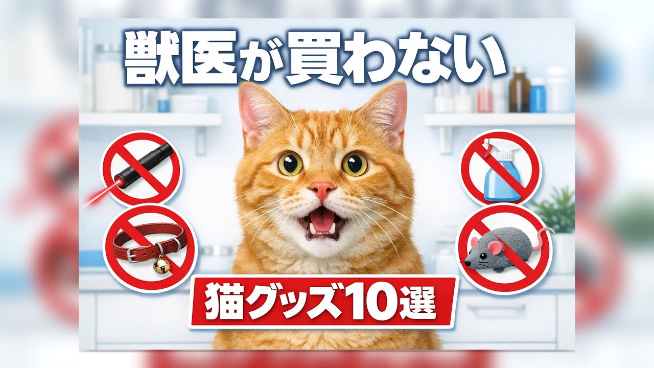 獣医が絶対買わない猫グッズ10選【完全保存版】