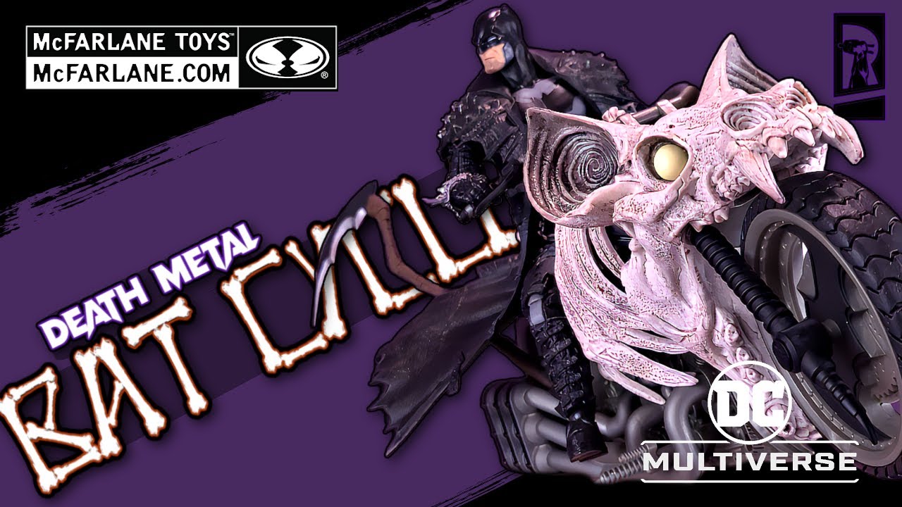 McFarlane Toys DC Multiverse Death Metal Bat Cycle Review