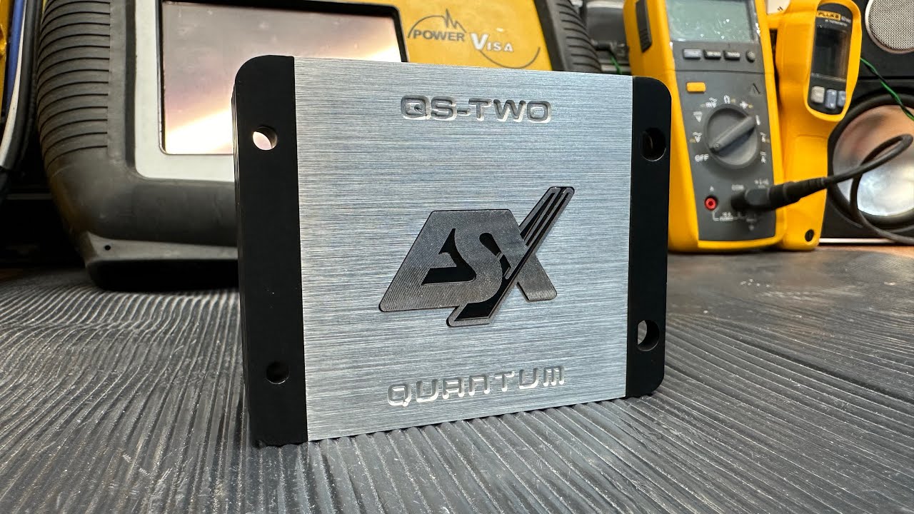 Wzmacniacz ESX QUANTUM QS-TWO - szybki test wzmacniacza.