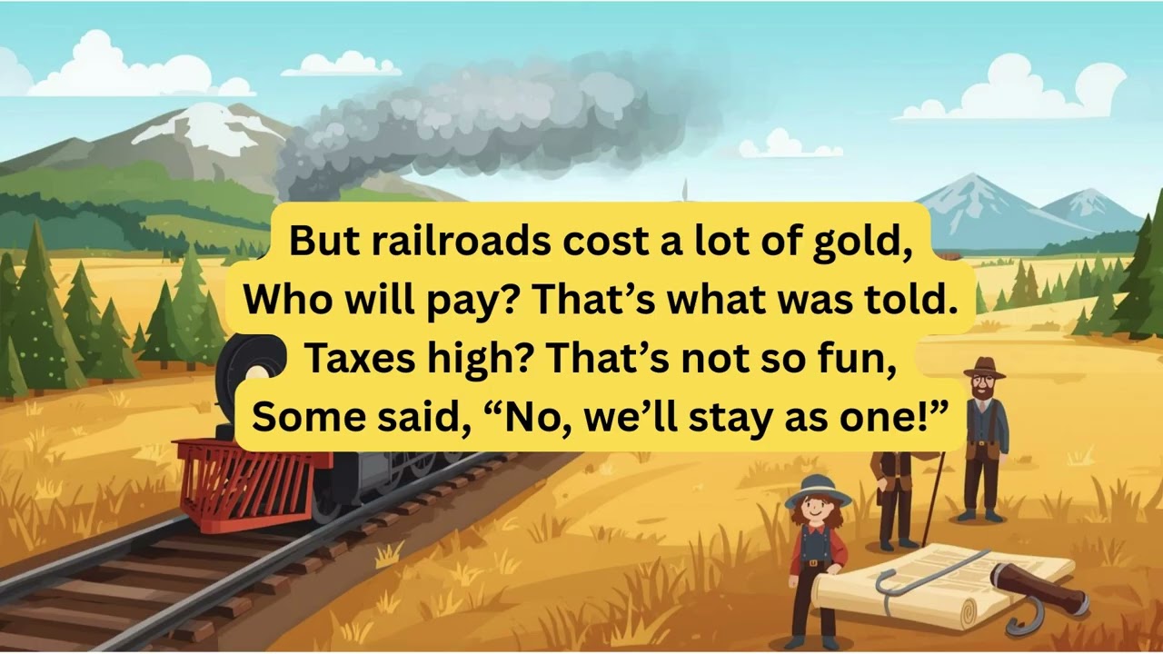 Pros & Cons, Railroads & American Expansion | Grade 4 Alberta Confederation Song 🇨🇦