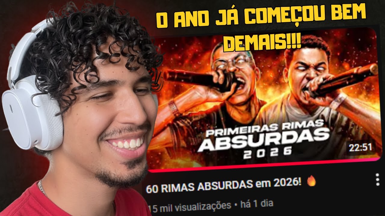 🔥60 RIMAS ABSURDAS em 2026! - JottaD REACT
