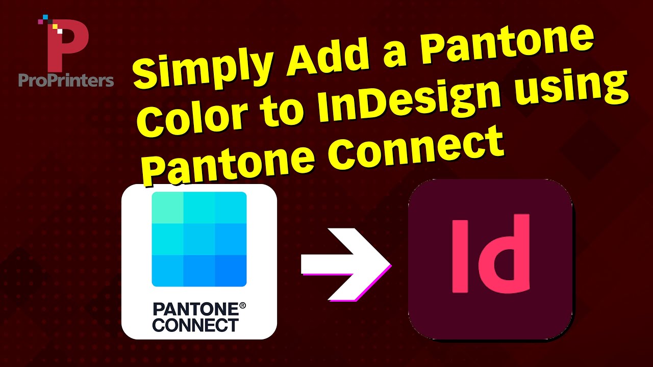 Add a Pantone Color to InDesign Using Pantone Connect