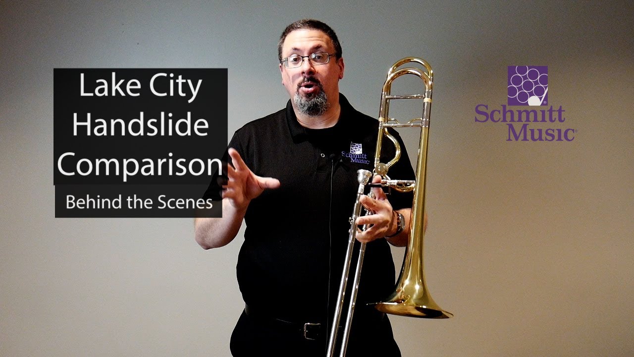 WHAT A DIFFERENCE!  Lake City Trombone Handslide Comparison-Trombone Shop Behind the Scenes