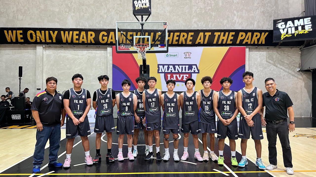 Manila Live NBTC 2025 Day 1 | 14U Fil-NZ Nation Select vs Fil-Euro Nation Select-B