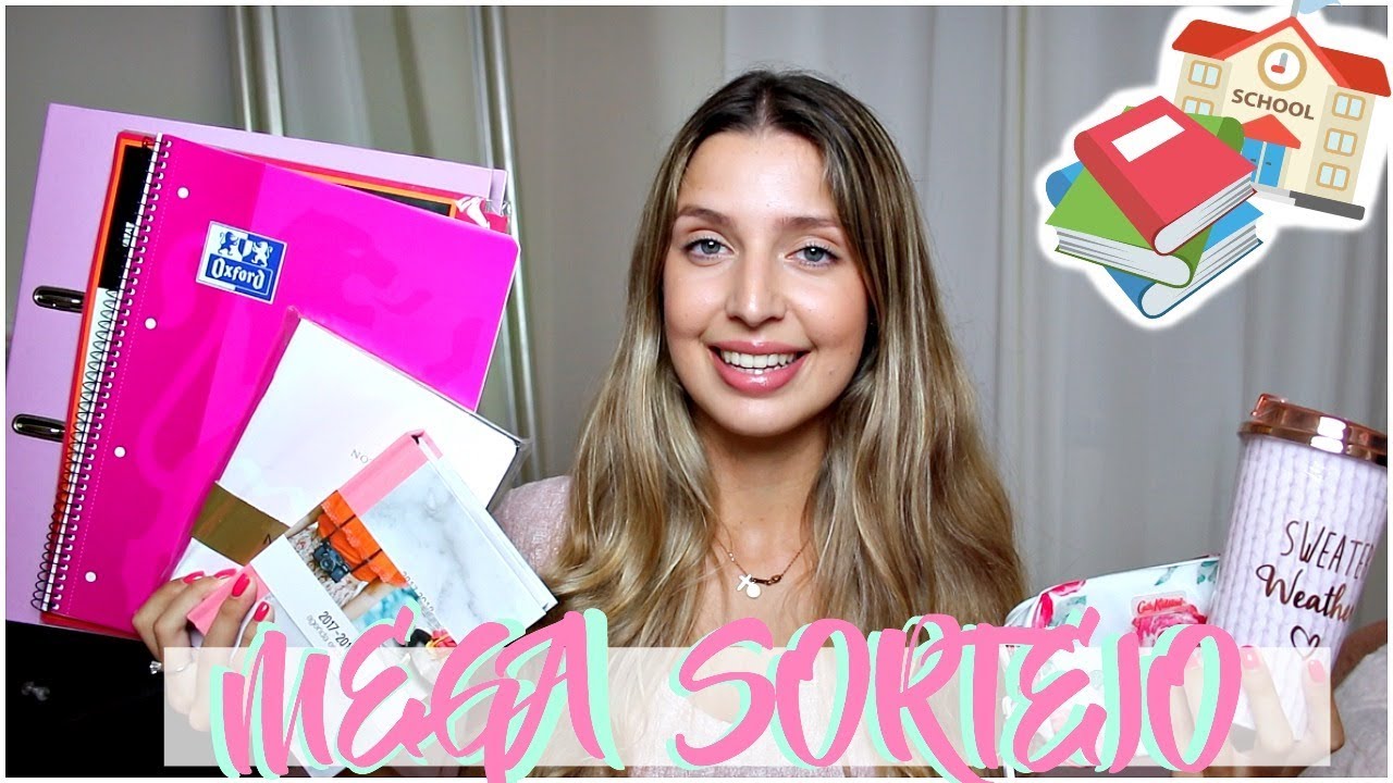 MEGA SORTEIO MATERIAL ESCOLAR | Inês Sofia