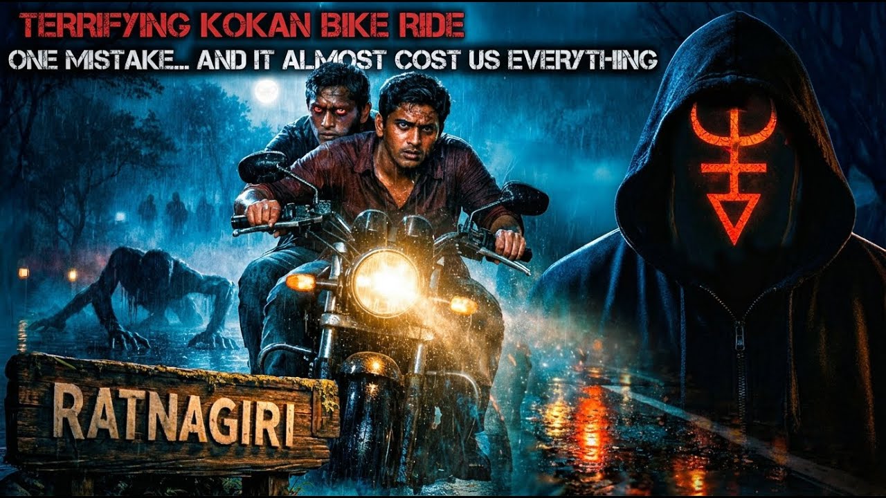 Ratnagiri Real Horror Bike Ride: Friend Possessed by Deadly Ghost | Real Horror Story 💀🛵
