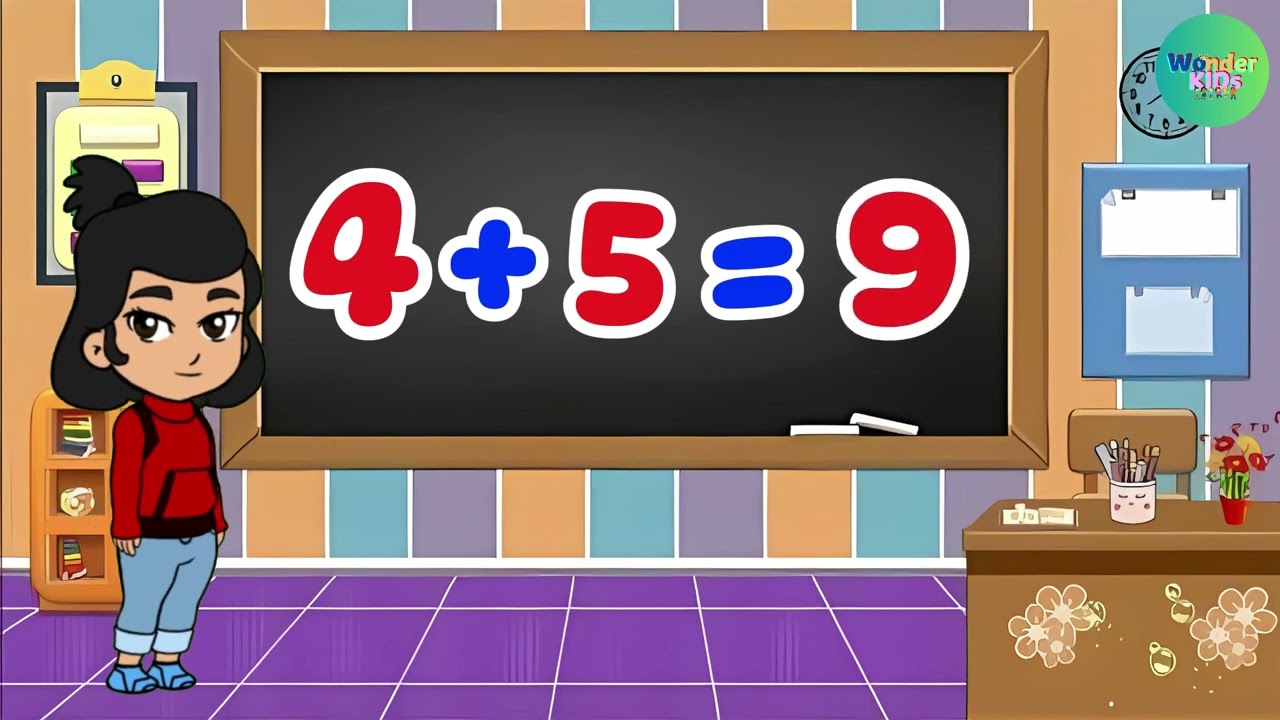Learn Addition for Kids | Fun & Easy Math Lessons | Wonderkids