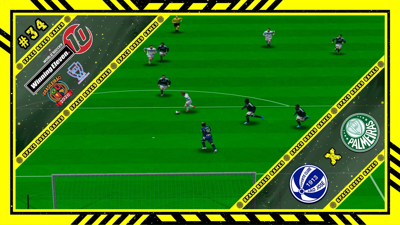 Winning Eleven 10: Brasileirão 2020 (PS2) ML #34 São José x Palmeiras | Rodada 13 | Divisão 1 | T2