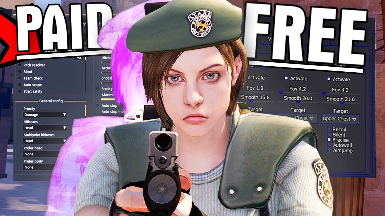 ONETAP V4 vs FREE CSGO HACKS (PASTE) | BEST CSGO HACKS?? (MM HvH CSGO)