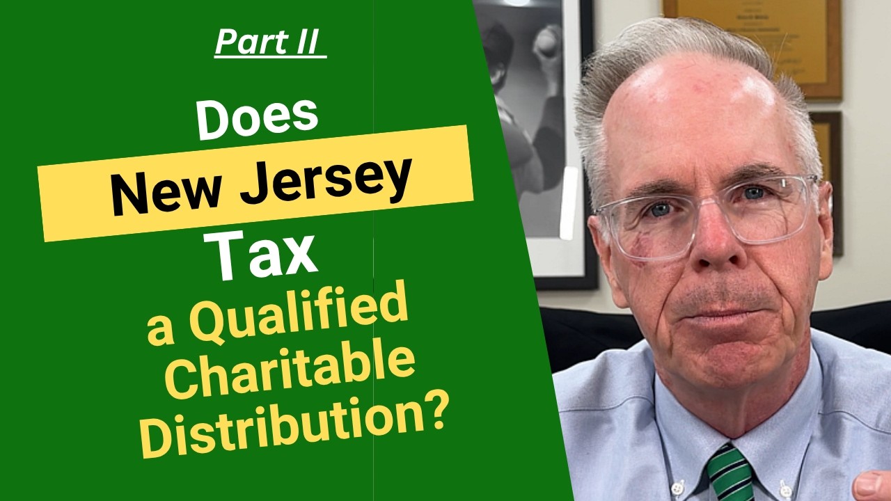 Qualified Charitable Distribution QCD part II