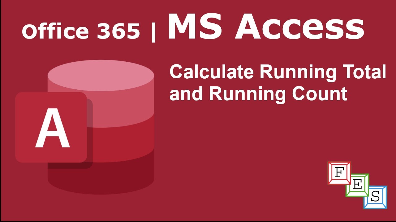 How to Calculate Running Total and Running Count in MS Access - Office 365