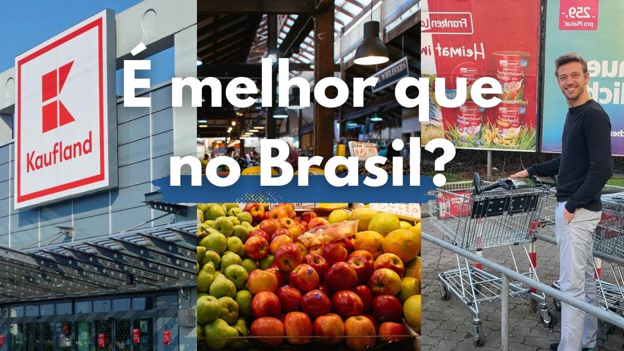 Como é o MERCADO na Alemanha 2025 - Comparação Kaufland