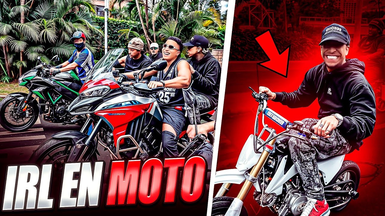 PARCHANDO EN MOTOS CON OVI Y PIRLO 🏍️ | CASI NOS COGE LA POLICIA!! 😬
