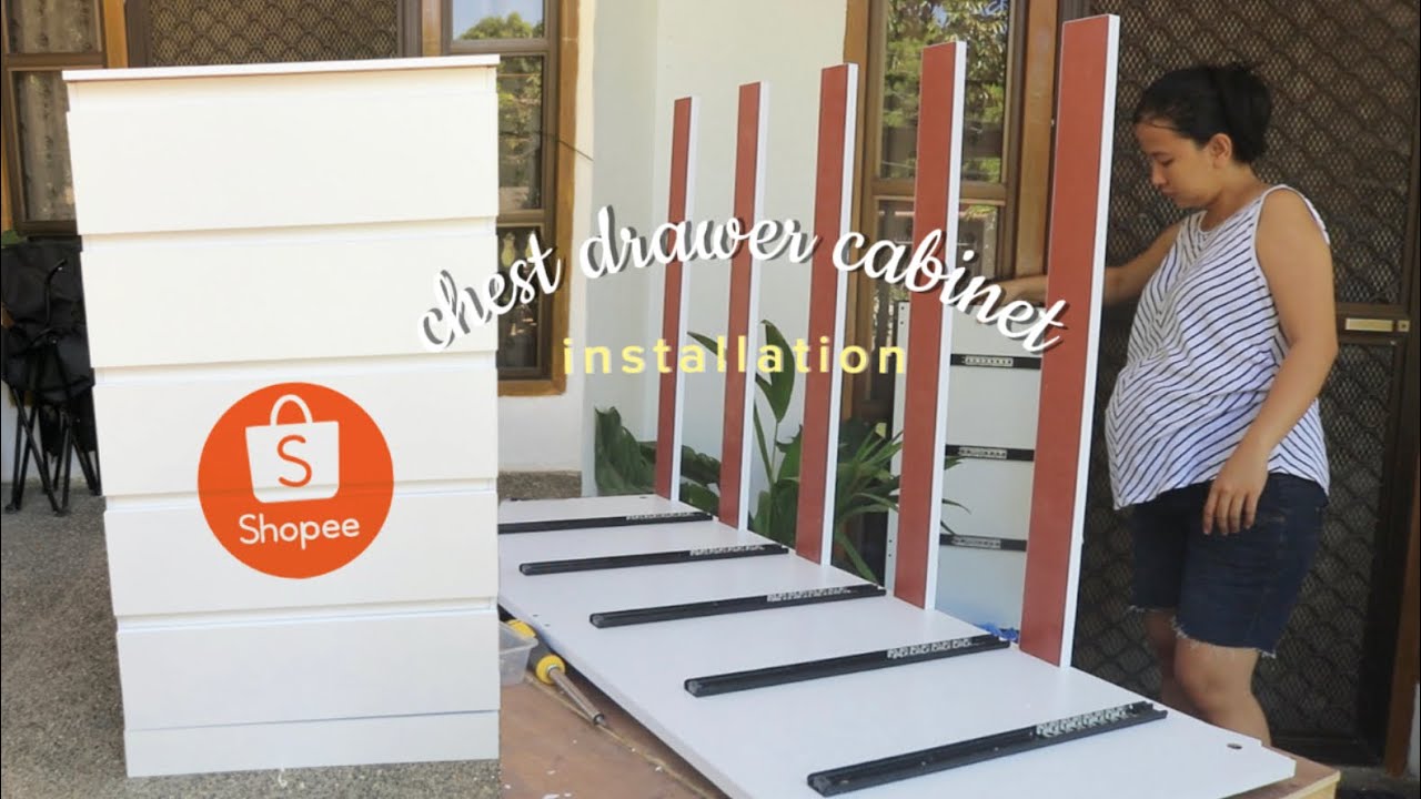 Chest Drawer Cabinet from Shopee | Team Kahoy