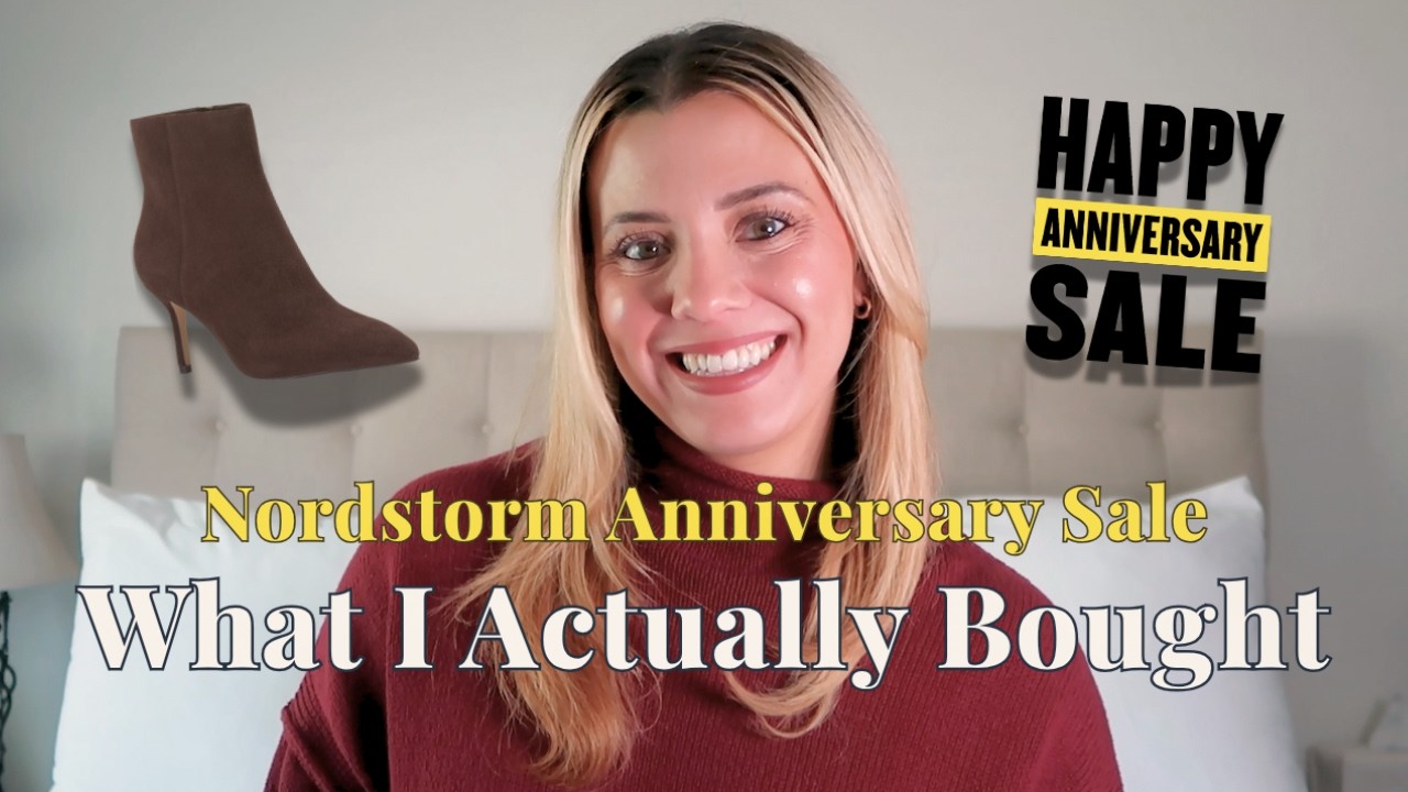 ПРИМЕРКА ПОКУПОК С РАСПРОДАЖИ NORDSTROM ANNIVERSARY SALE 2026 | Что я в итоге купила 🛍️💛