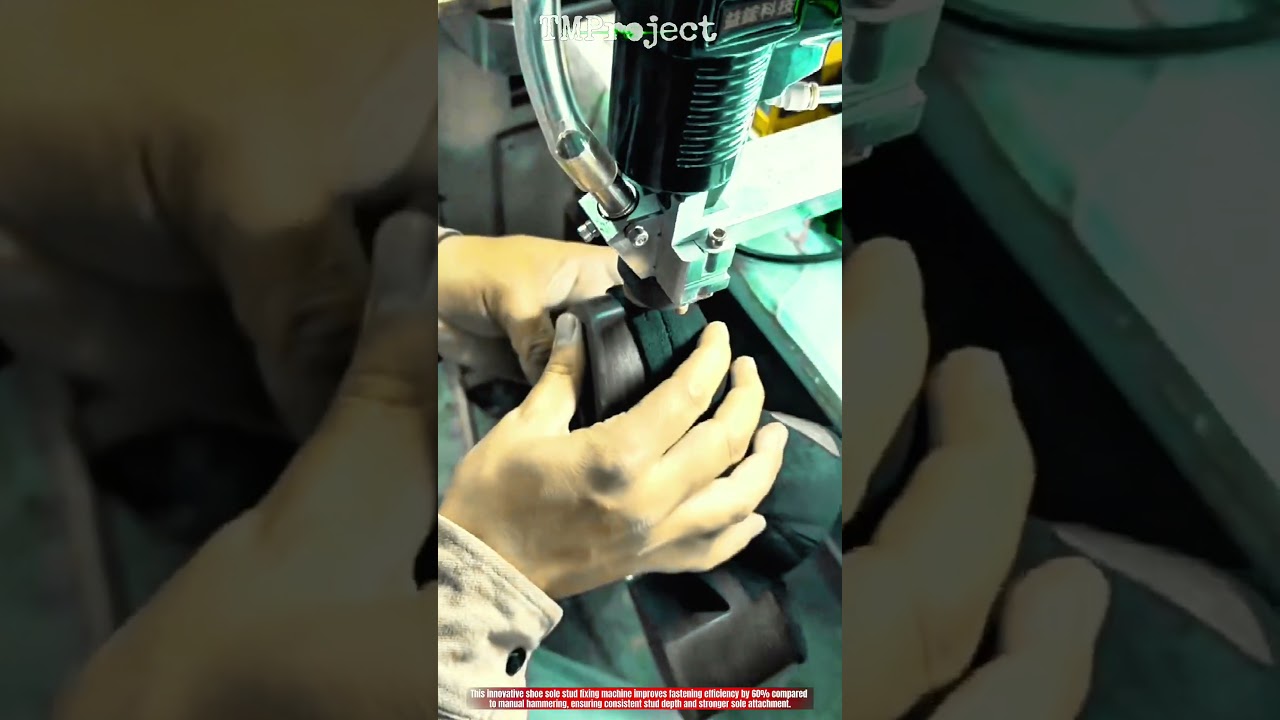 Innovative Shoe Sole Stud Fixing Machine: Best Precision Fastening