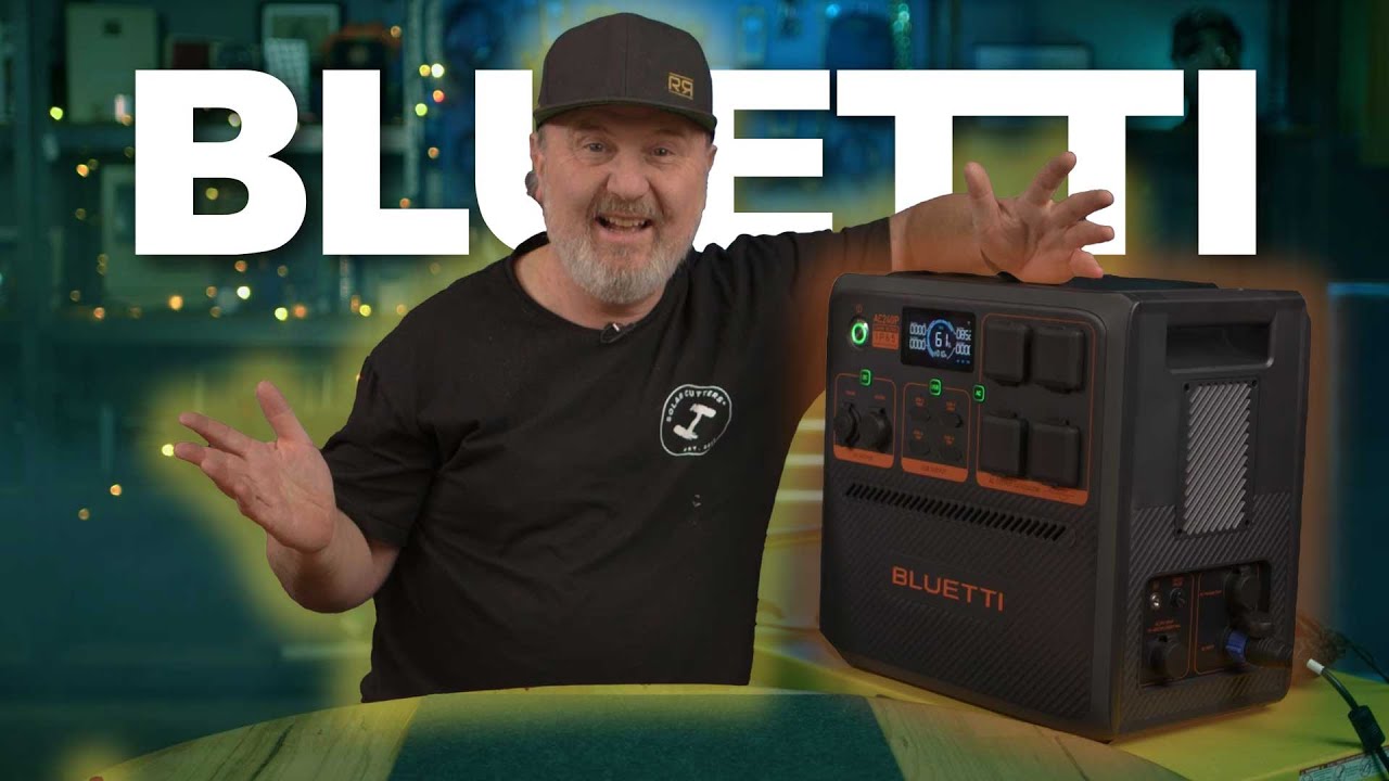 Портативная электростанция Bluetti AC240P #распаковка