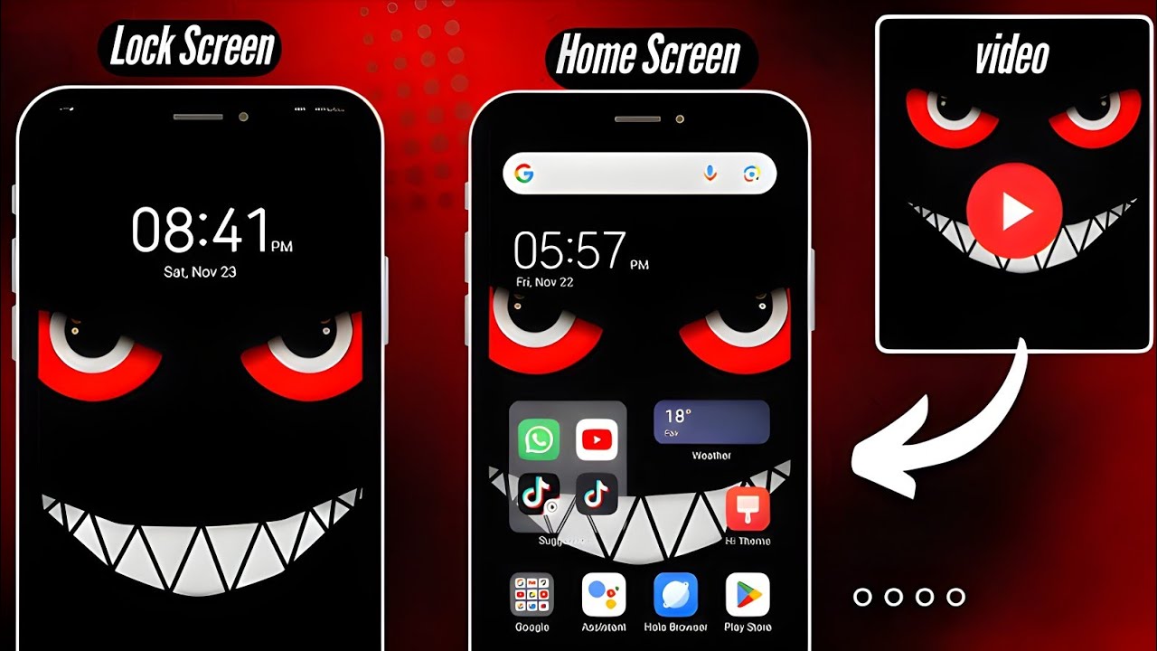 How to Set Live Wallpaper on Mobile? 🤫 |Mobile pe Live Wallpaper Kaise Lagaye?🤑 #youtube #viral