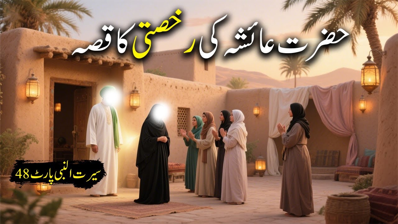 Hazrat Ayesha r.a Ki Ruksati Ka Waqiya | Seerat Un Nabi Part-48 | Islamic LifeCycle