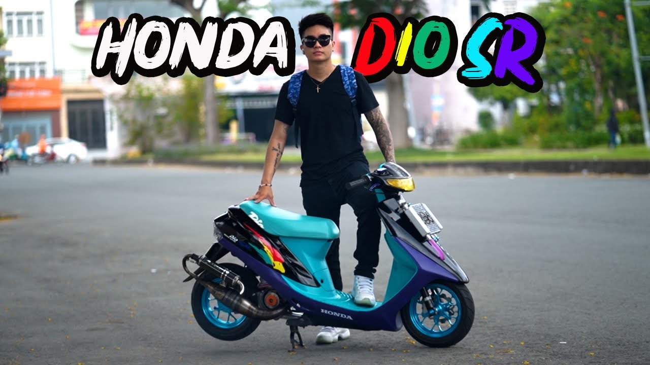 Lần Đầu Trải Nghiệm Xe Ga 2 Thì Khủng Như Vậy ! Honda Dio Sr Full Option Trị Giá 150 Triệu