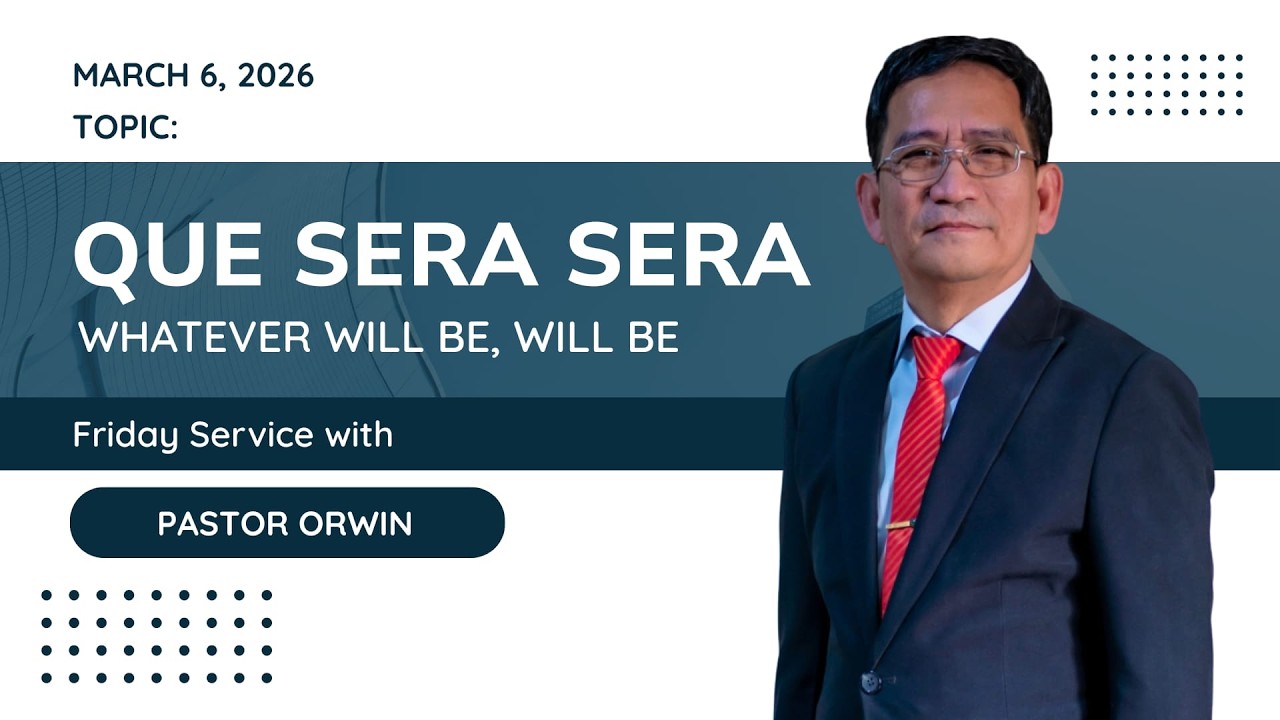VIJF // Friday Service // Guest Speaker - Pastor Orwin  // March 6, 2026