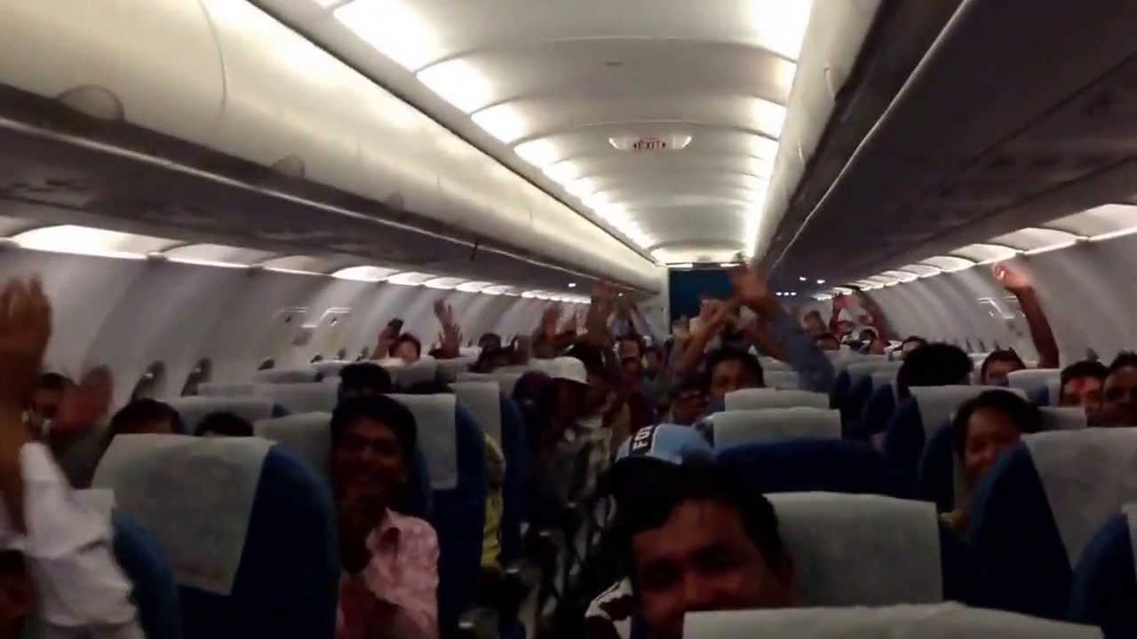 DHARMENDRA SEWAN.. & THE EDGE BAND SINGING ..RESHAM FIRIRI....FLYING CONCERT...on AIR ARABIA !