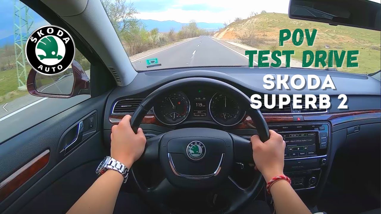 Skoda Superb II 2.0tdi 170hp DSG6 | POV Test Drive (60FPS)