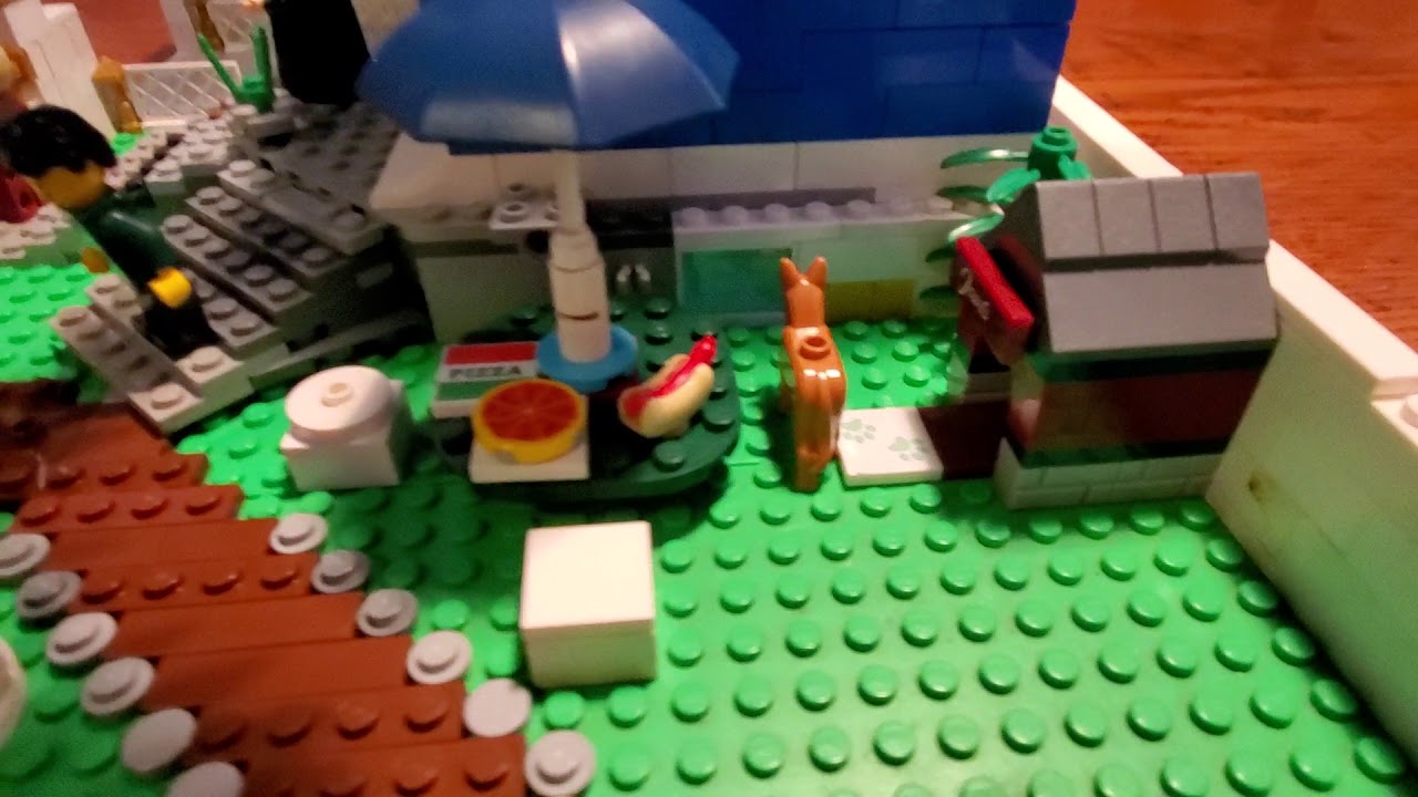 My lego modern house part 3