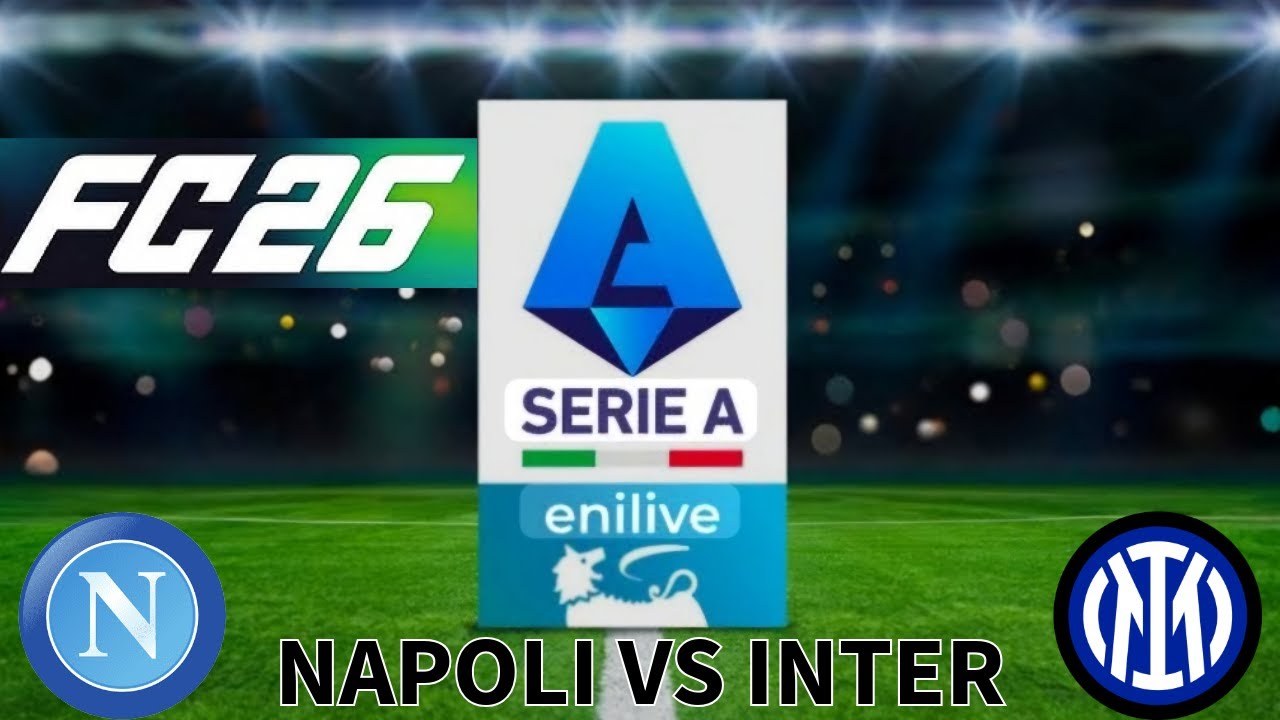 Napoli VS Inter! SERIE A 2025-26 #15 FC26 ITA!