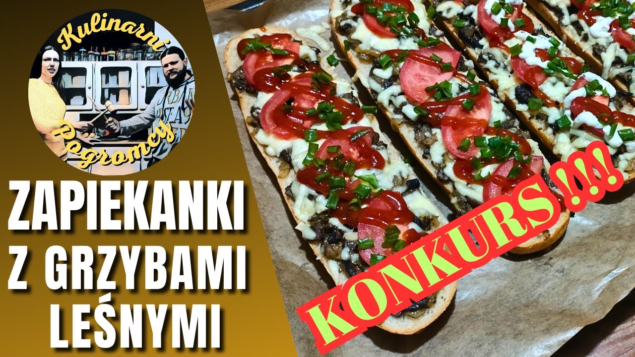 Zapiekanki z Grzybami Leśnymi 🍄 | Przepis na Idealną Jesienną Przekąskę