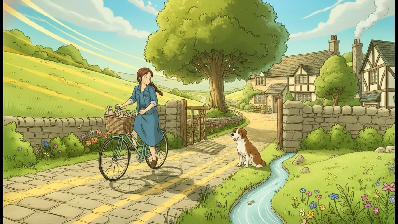A bicycle Stopping Outside The Bakery | Morning ritual | Peaceful Dream Life