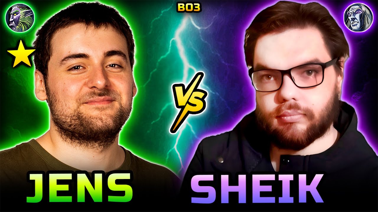 INSANE Close Series! 💥 Jens vs Sheik (Bo3) WB Quarterfinal | W3Champions S22 Finals