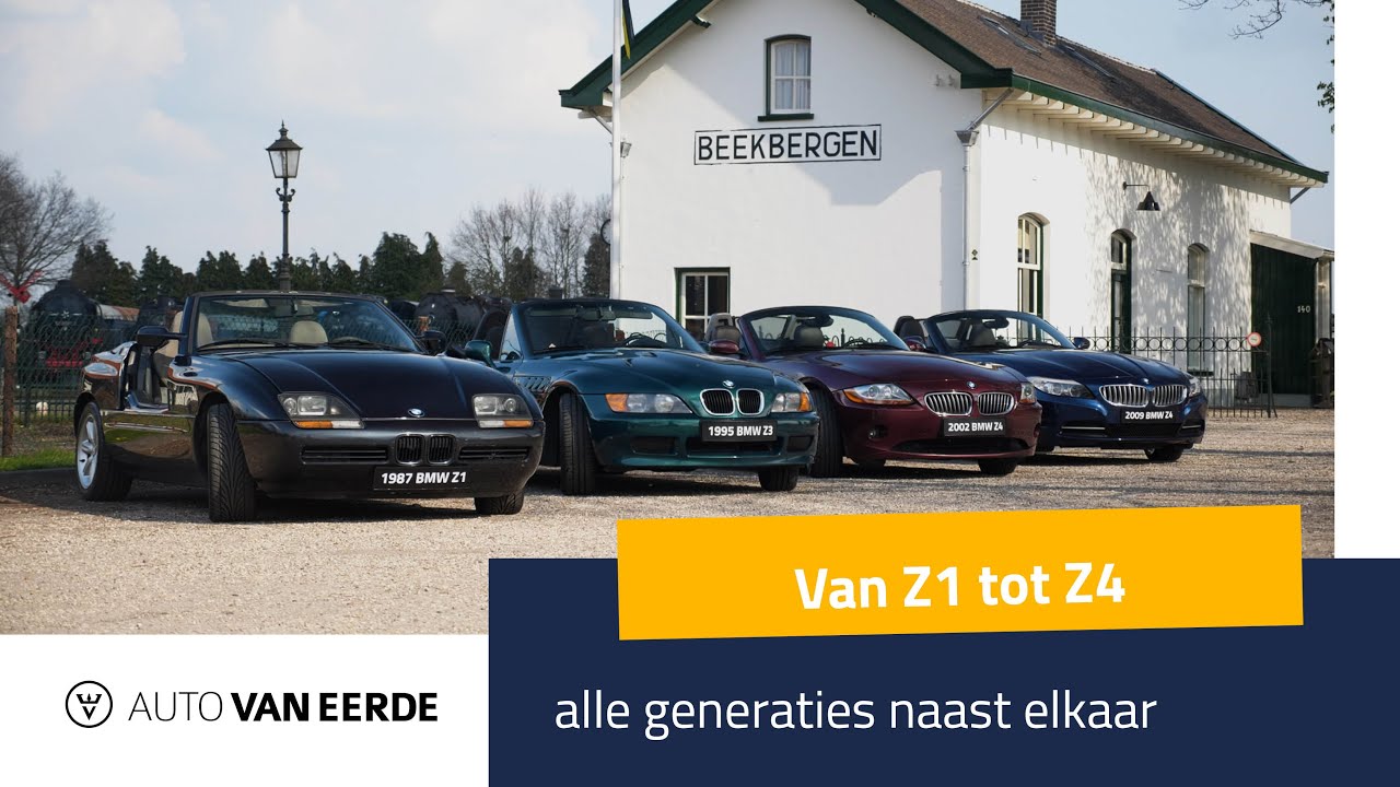 De geschiedenis van BMW’s tweezits Roadsters | AUTO van Eerde Rijplezier Review Van Z1 tot Z4