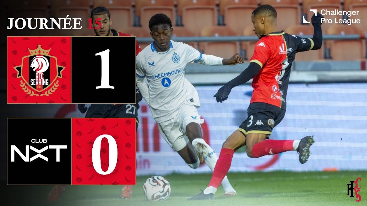 RÉSUMÉ : 🔴⚫ RFC Seraing vs Club NXT 🔵⚫ | 1-0 | 30-11-2025