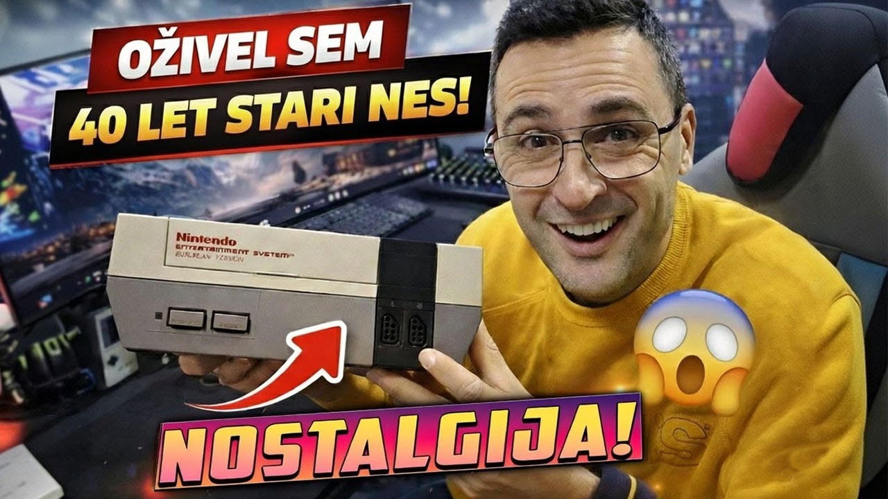 NAŠEL SEM 40 LET STAR NINTENDO – ALI ŠE DELA?!