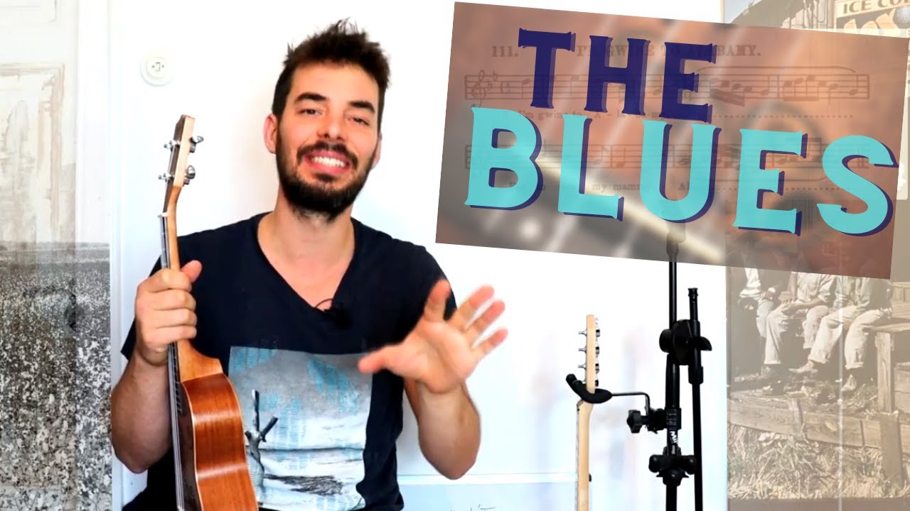 The BLUES! part 1/4 ukulele tutorial ! 🎸🌟 #PlayThisStyle