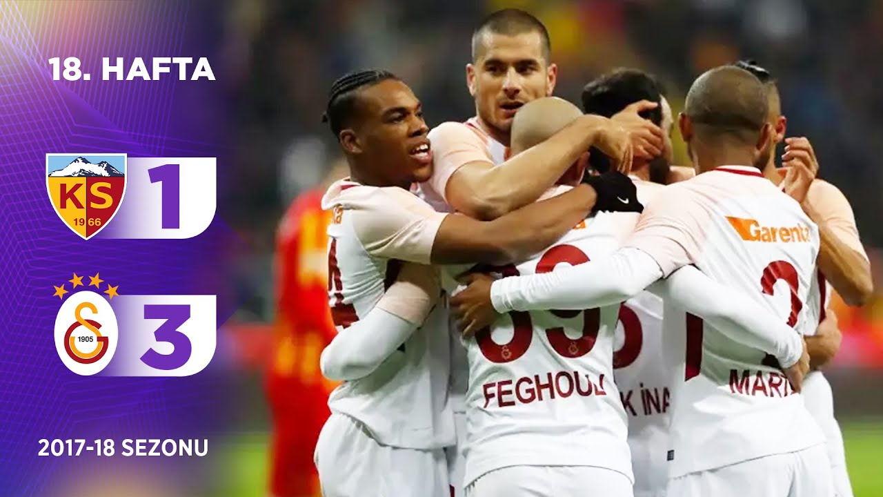 Kayserispor (1-3) Galatasaray | 18. Hafta - 2017/18