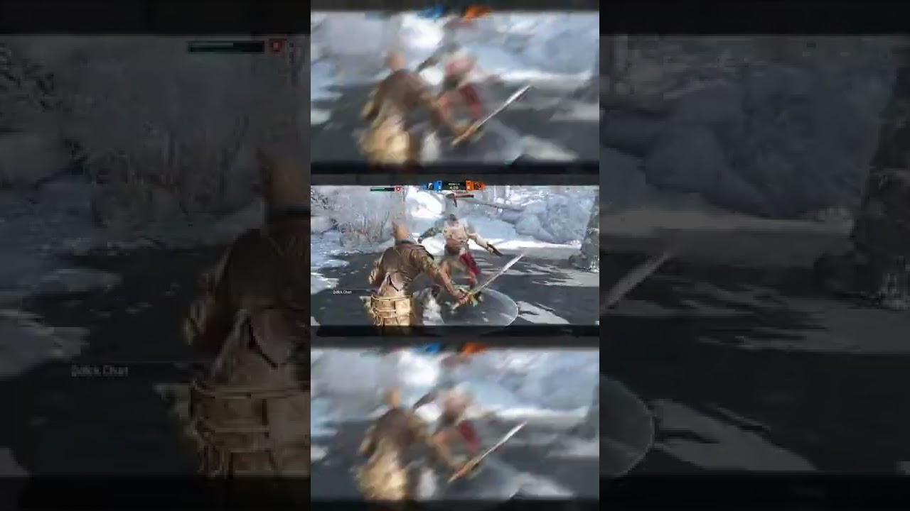 For Honor Duels Peacekeeper Faces Gladiator With Flying Trident