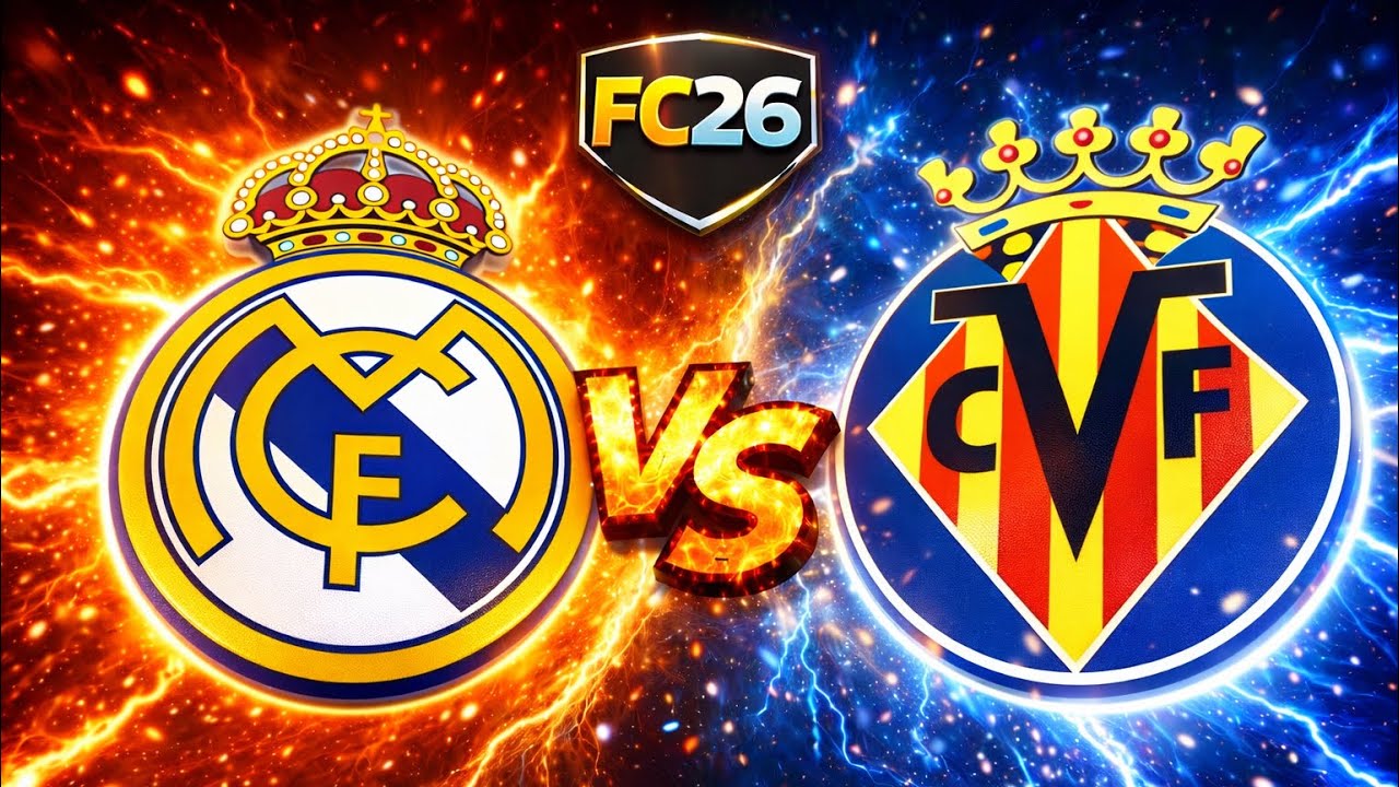 Real Madrid vs Villarreal - Full Match Gameplay | EA SPORTS FC 26