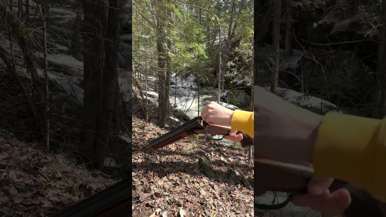 Sulun 213 side by side 12 gauge - one hand