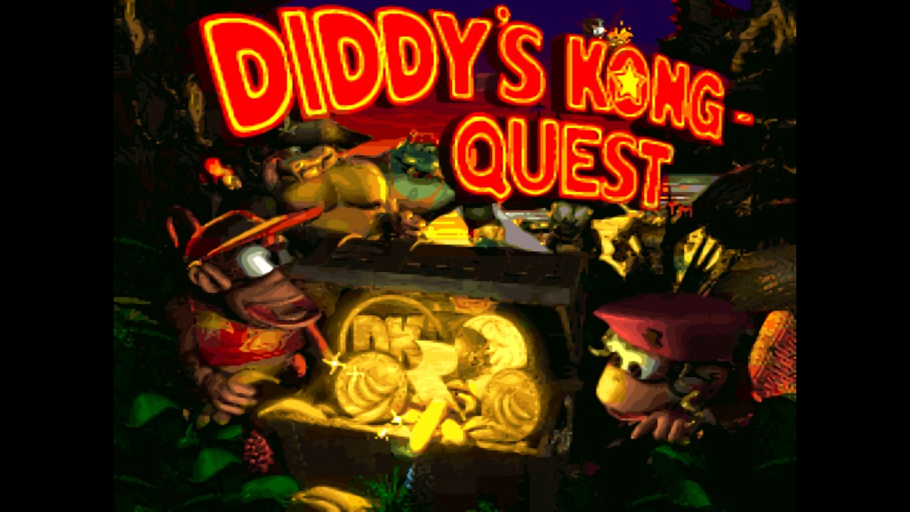 Donkey Kong Country 2: Diddy's Kong Quest | Full Game 102% | All KONG Letters