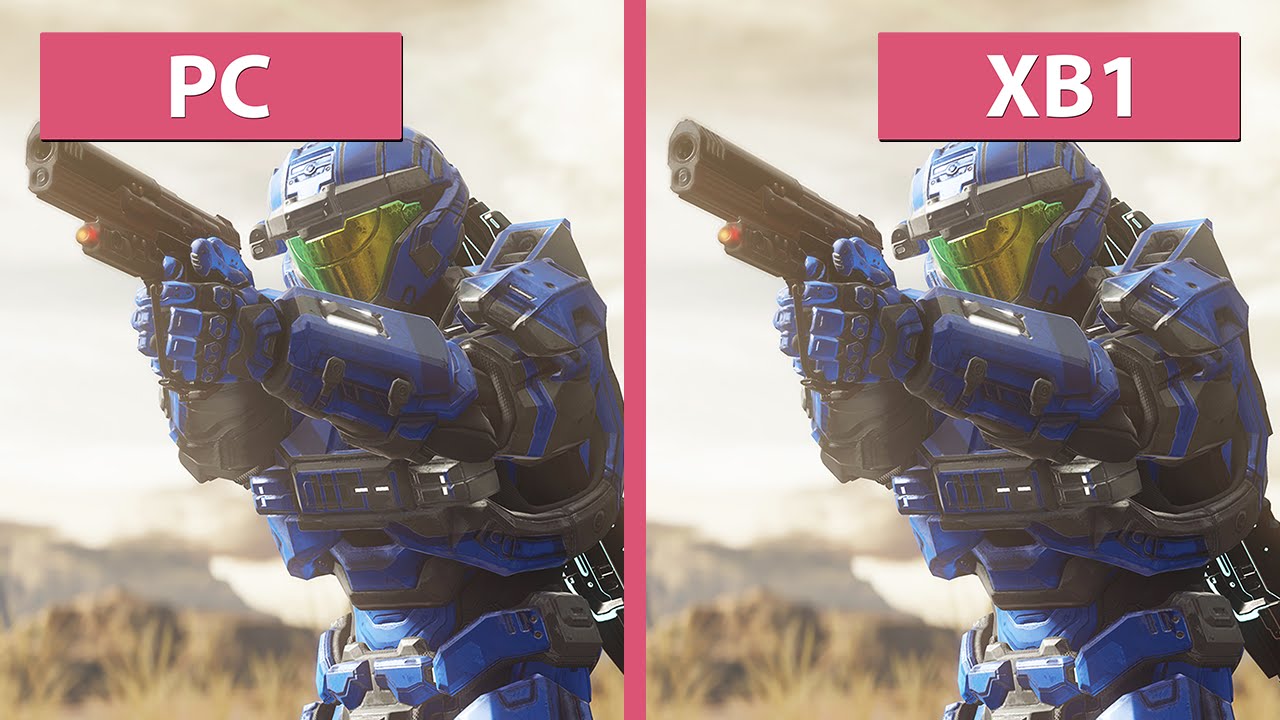 Halo 5 Forge &ndash; PC vs. Xbox One Graphics Comparison