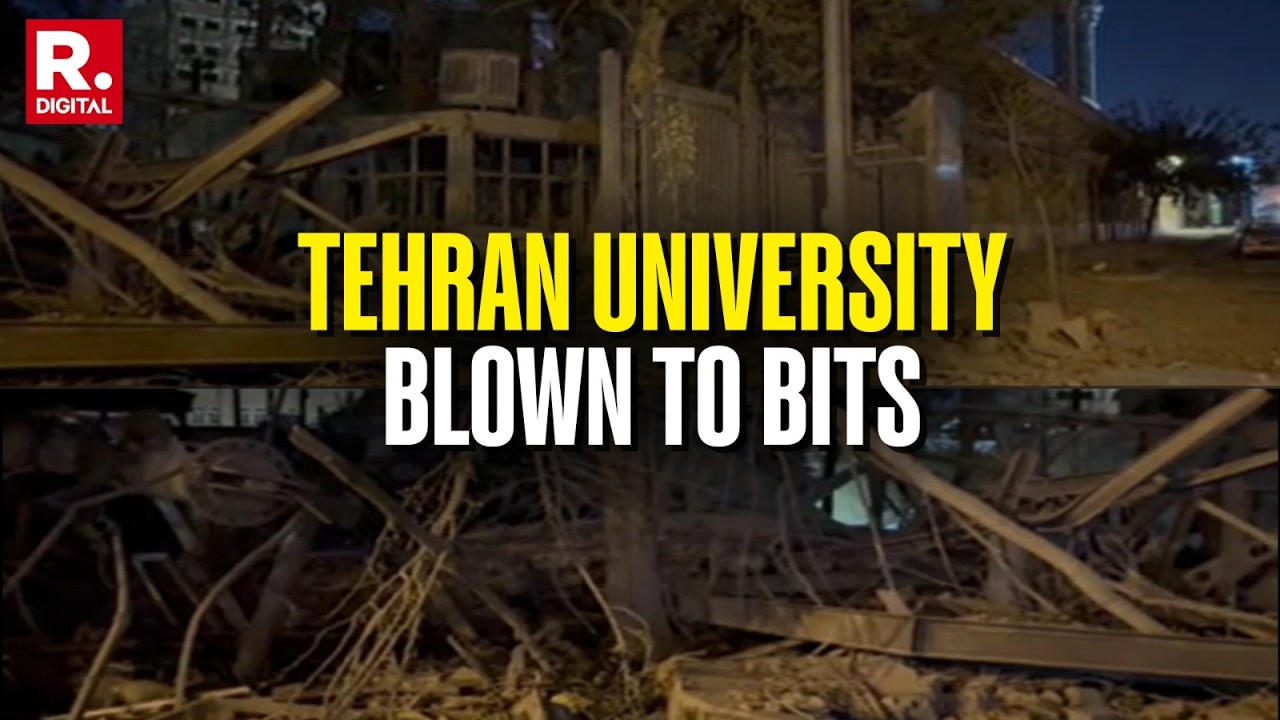 BREAKING: Heavy Attacks Hit Major University In Tehran | US-Israel Iran War