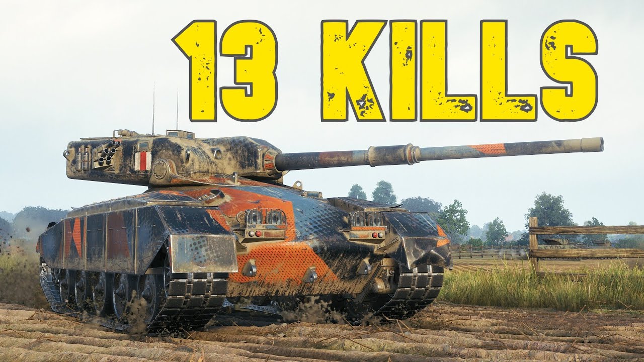 World of Tanks GSOR 1008 - 13 Kills | 1 vs 6