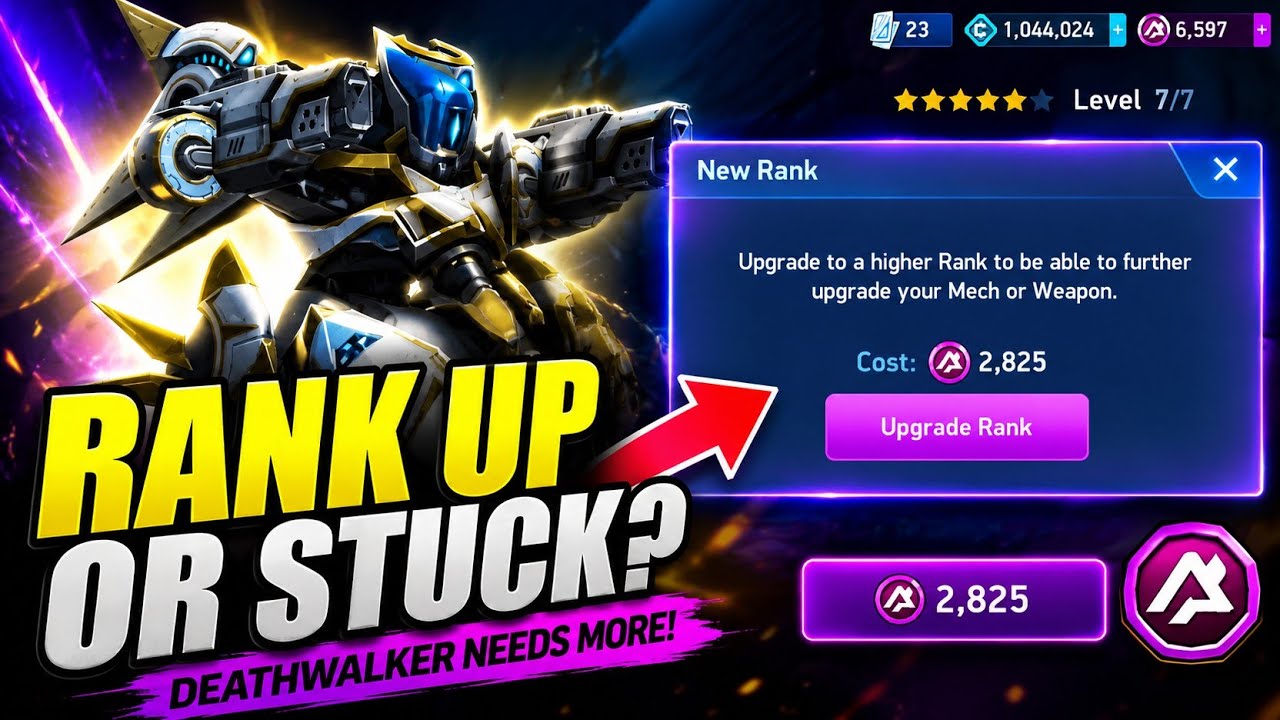 Deathwalker Rank Up to 6⭐