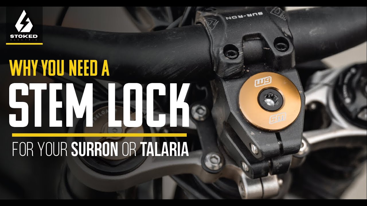 What is a Stem Lock & Why Do You Need It On Your Surron or Talaria - Warp 9 Stem Lock