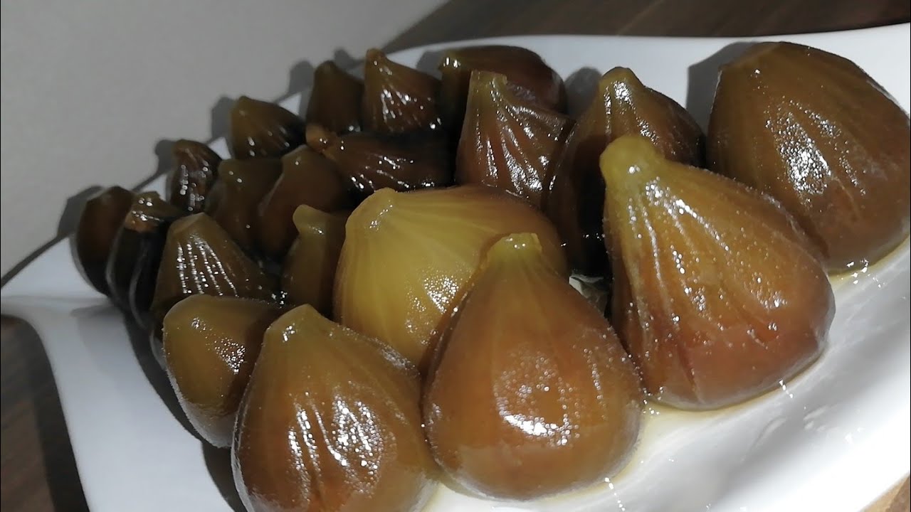مربى التين الأخضر ( الغير ناضج) على الطريقة التركية