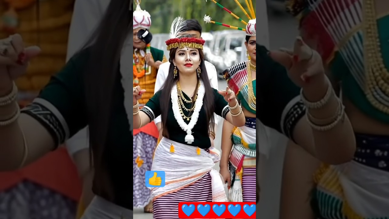 Manipuri meitei Dance 💙 #manipuri #meitei #meiteiculture #shortsvideo
