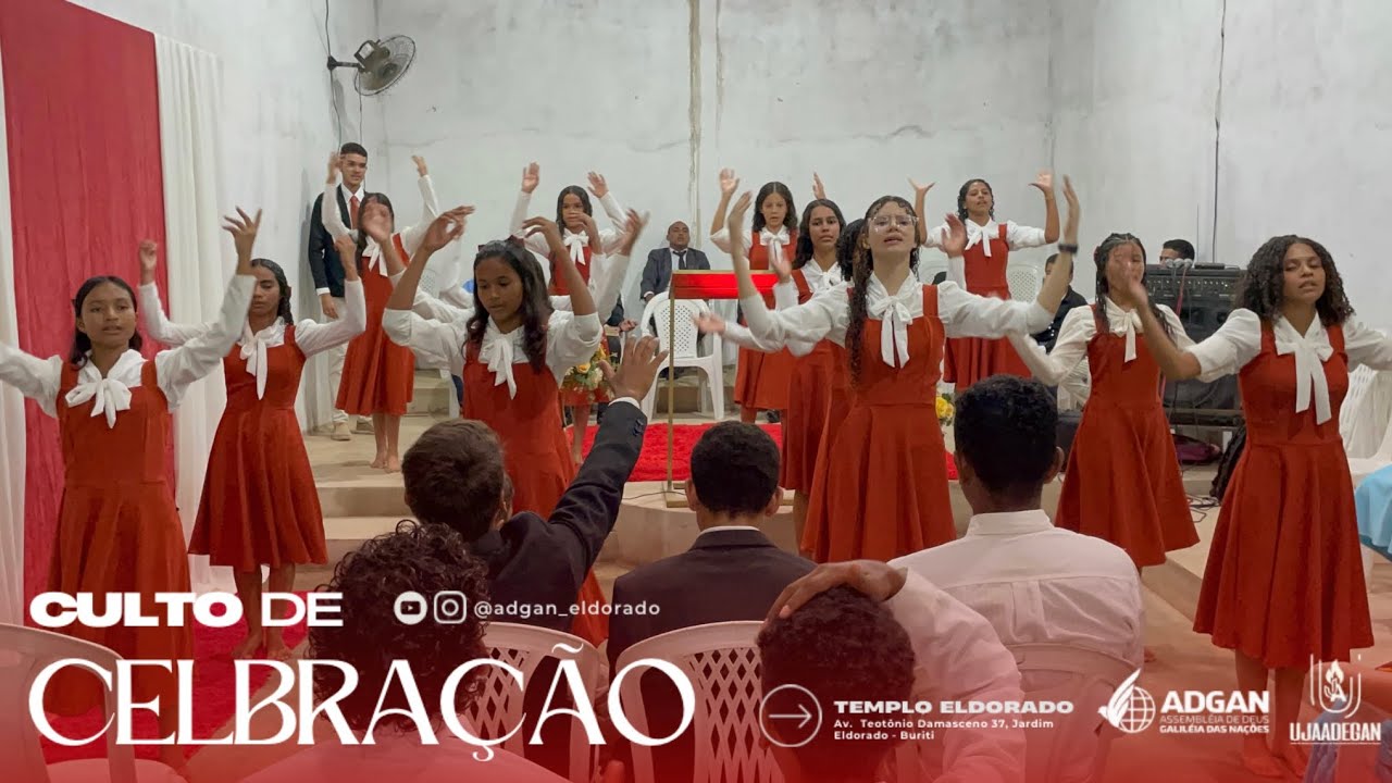 COREOGRAFIA REI E SANTO - CANÇÃO & LOUVOR | EXPRESSÃO DE ADORAÇÃO - CULTO DA UJAADEGAN